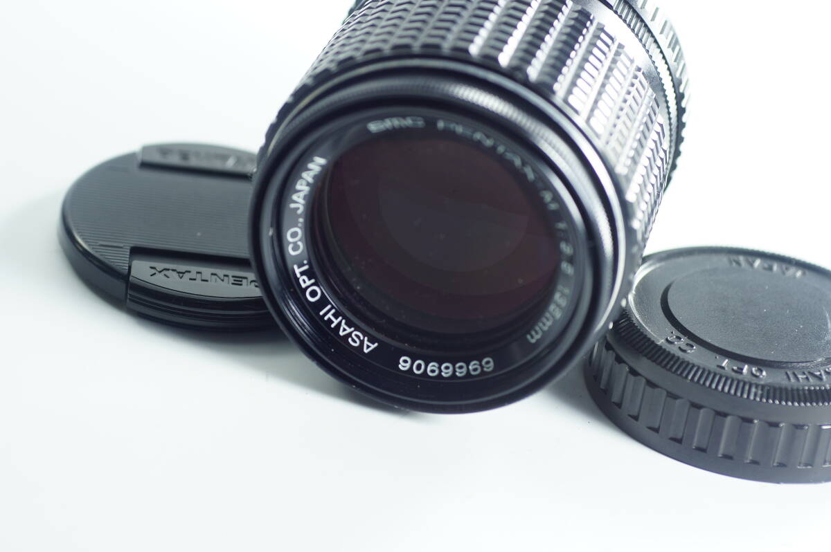 PH030『とてもキレイ』PENTAX-M 135mm F3.5ペンタックス フード組み込み式 Kマウント