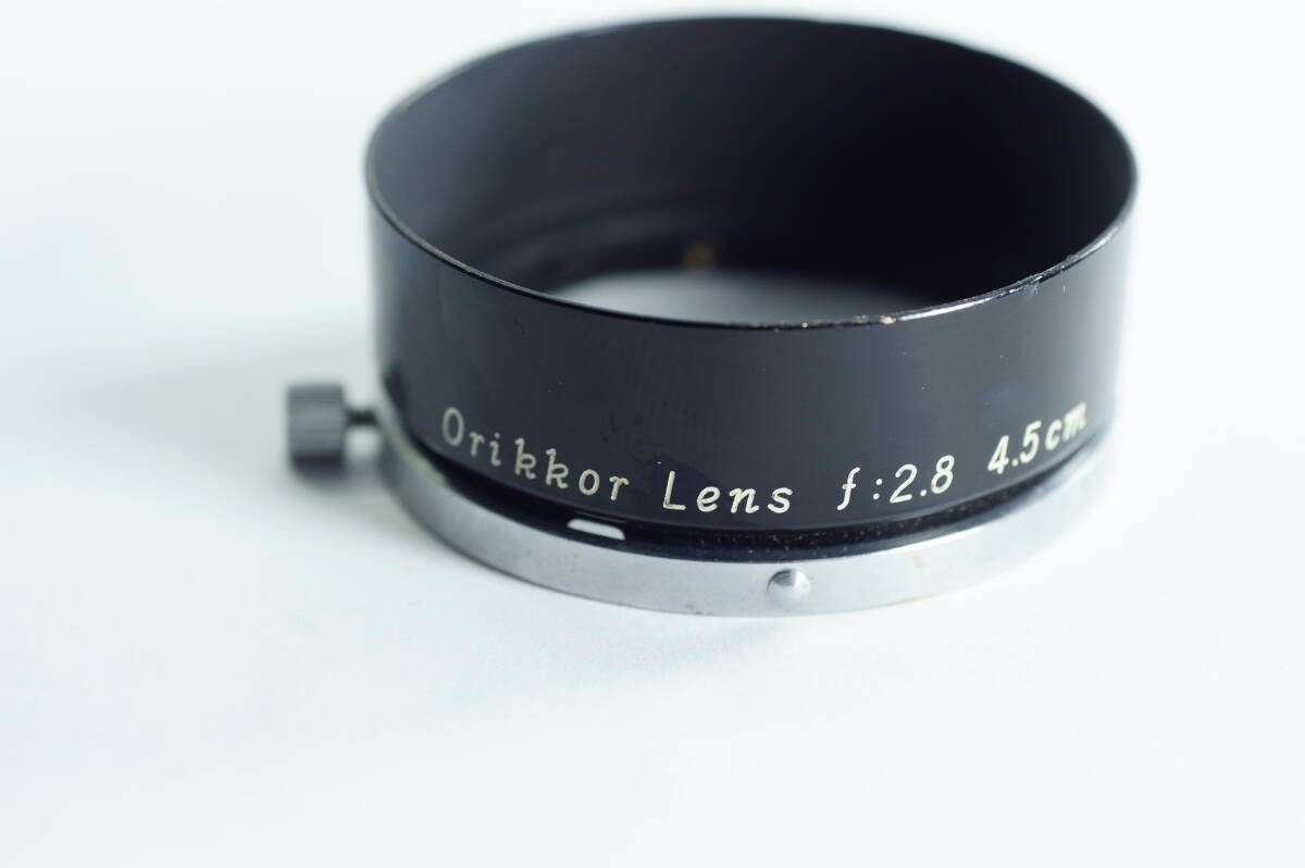 PHmini-03『おおむねキレイ』 PETRI Orikkor Lens f2.8 4.5cm カブセ式 メタルフード