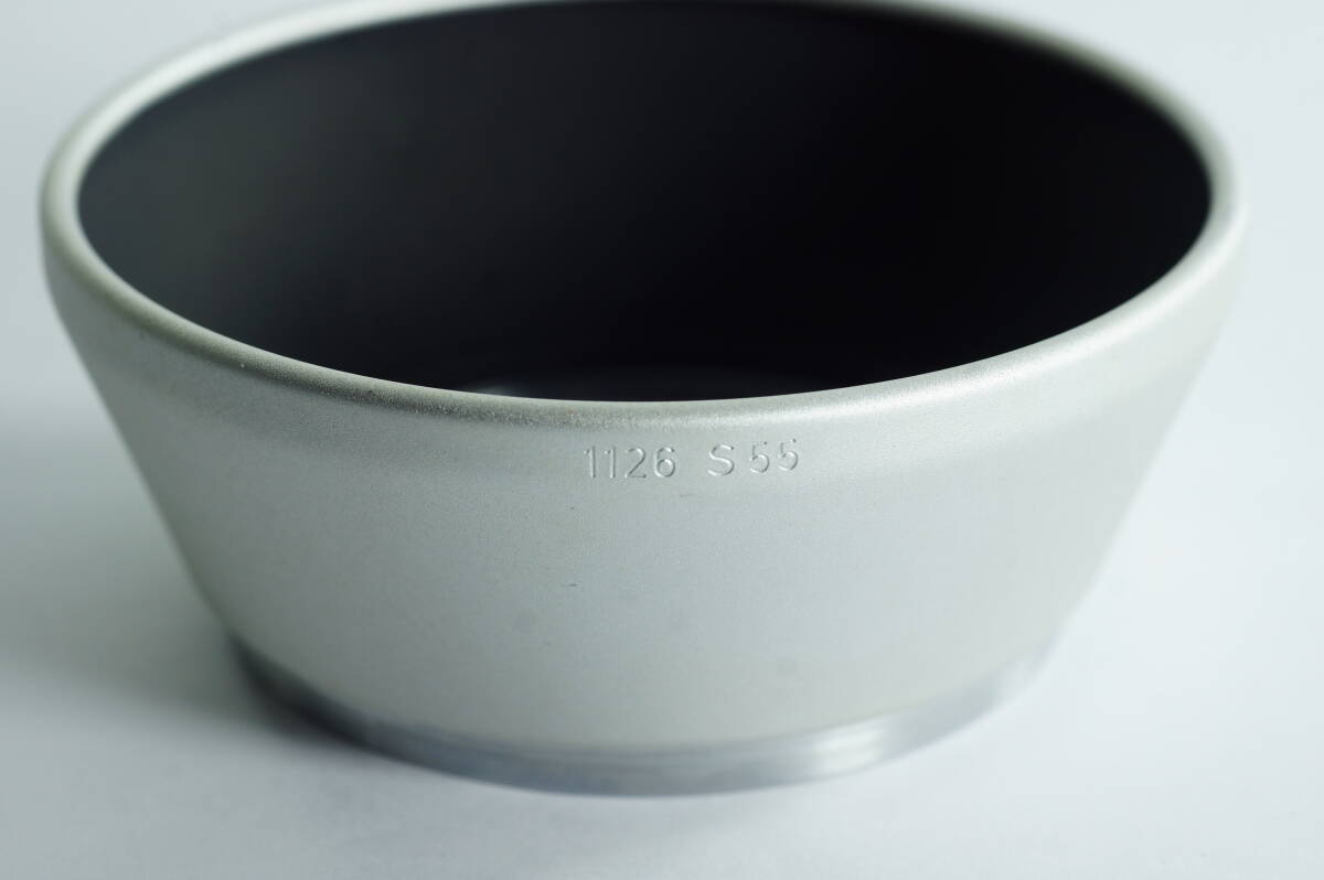 PH4群『とてもキレイ』Zeiss Ikon Stuttgart Germany Zeiss 1126 S55 金属製レンズフード フィルター径55mm