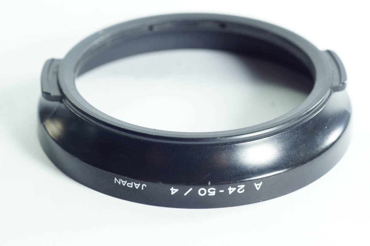 PHmini-04『並品』MINOLTA A 24-50／4 AF24-50mm F4用 AF24-50mm F4 NEW 用 ミノルタ レンズフード LENS HOOD SHADE