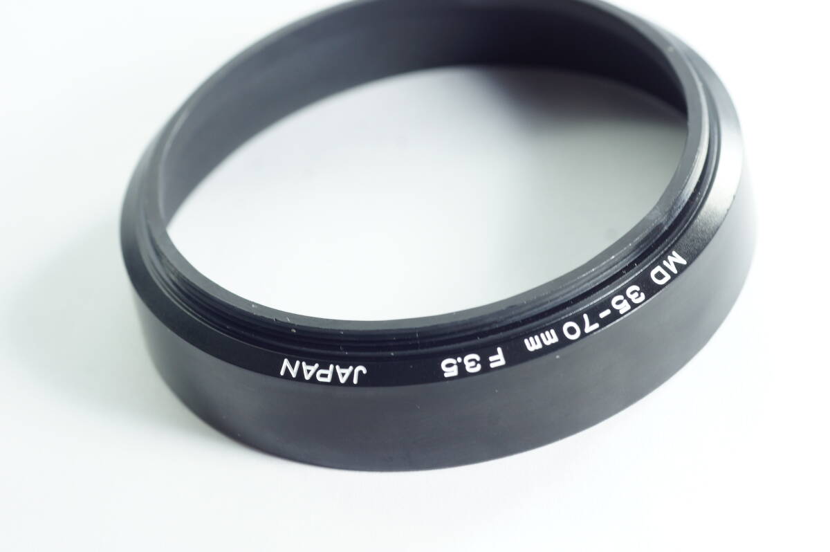 PHmini-04『キレイ』MINOLTA MD35-70mm F3.5 ミノルタ レンズフード LENS HOOD SHADE