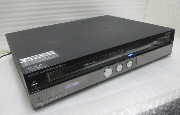 PK29605U★シャープ★地デジ VHS・HDD・DVDレコーダー★DV-ACV52★ジャンク★