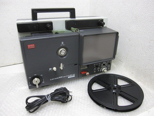PK29651S★ELMO エルモ★8ミリ映写機★SC-18★通電OK★