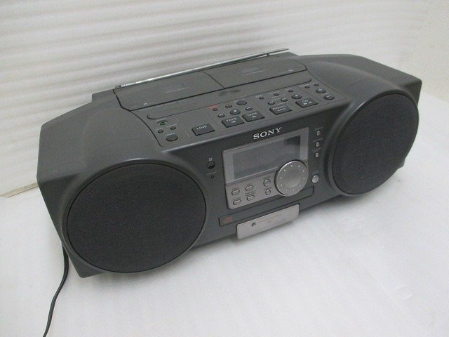 PK29677U★SONY★CDダブルラジカセ★ZS-D1★ジャンク★