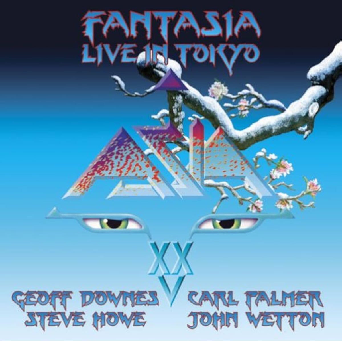 ASIA / FANTASIA LIVE IN TOKYO 2CD 国内盤 STEVE HOWE/GEOFF DOWNES/JOHN WETTON/CARL PALMER