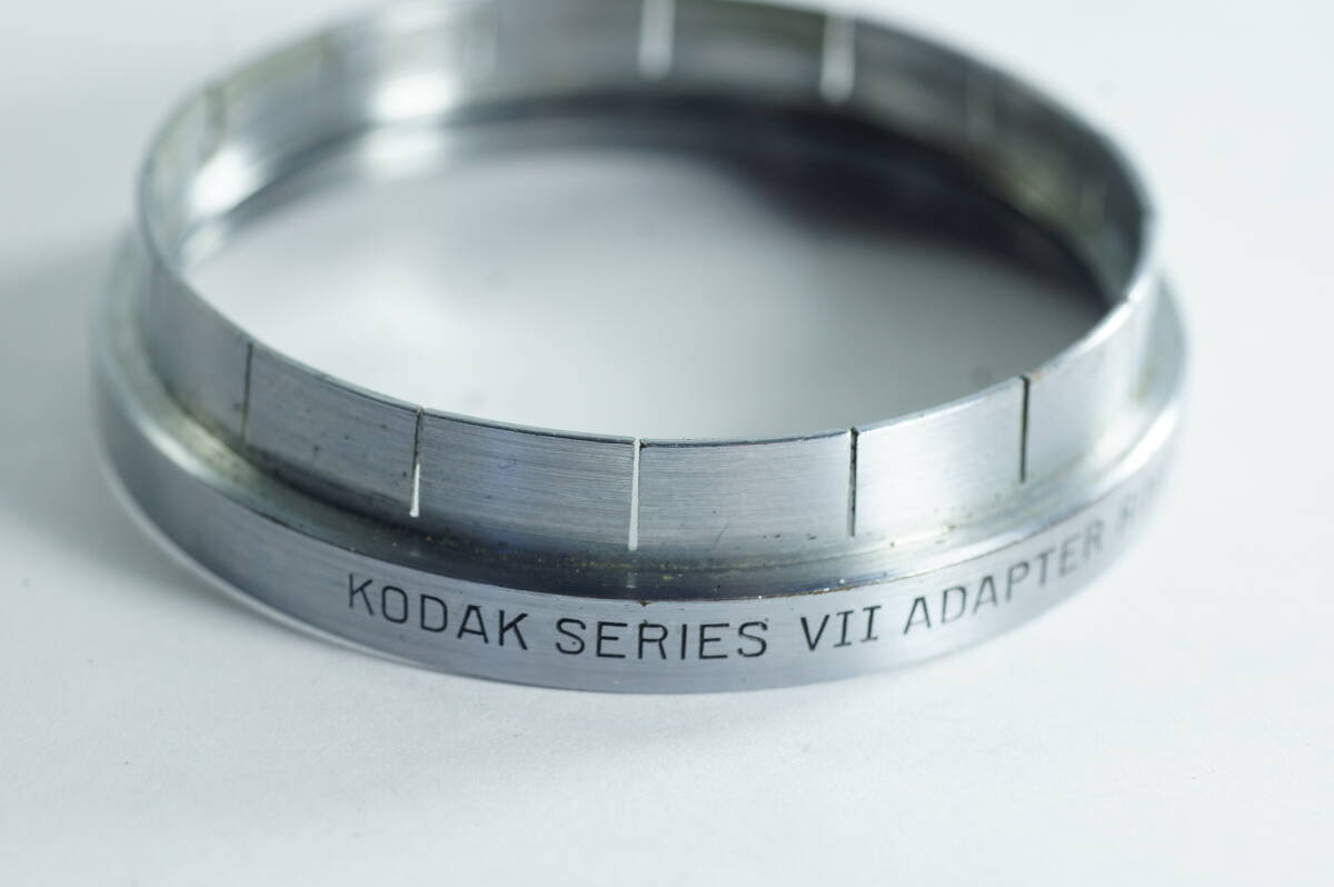 小 MINI-02『並品』Kodak Series VII Adapter With Retaining Ring 2 Inches 50.5 MM Slip On コダック リング