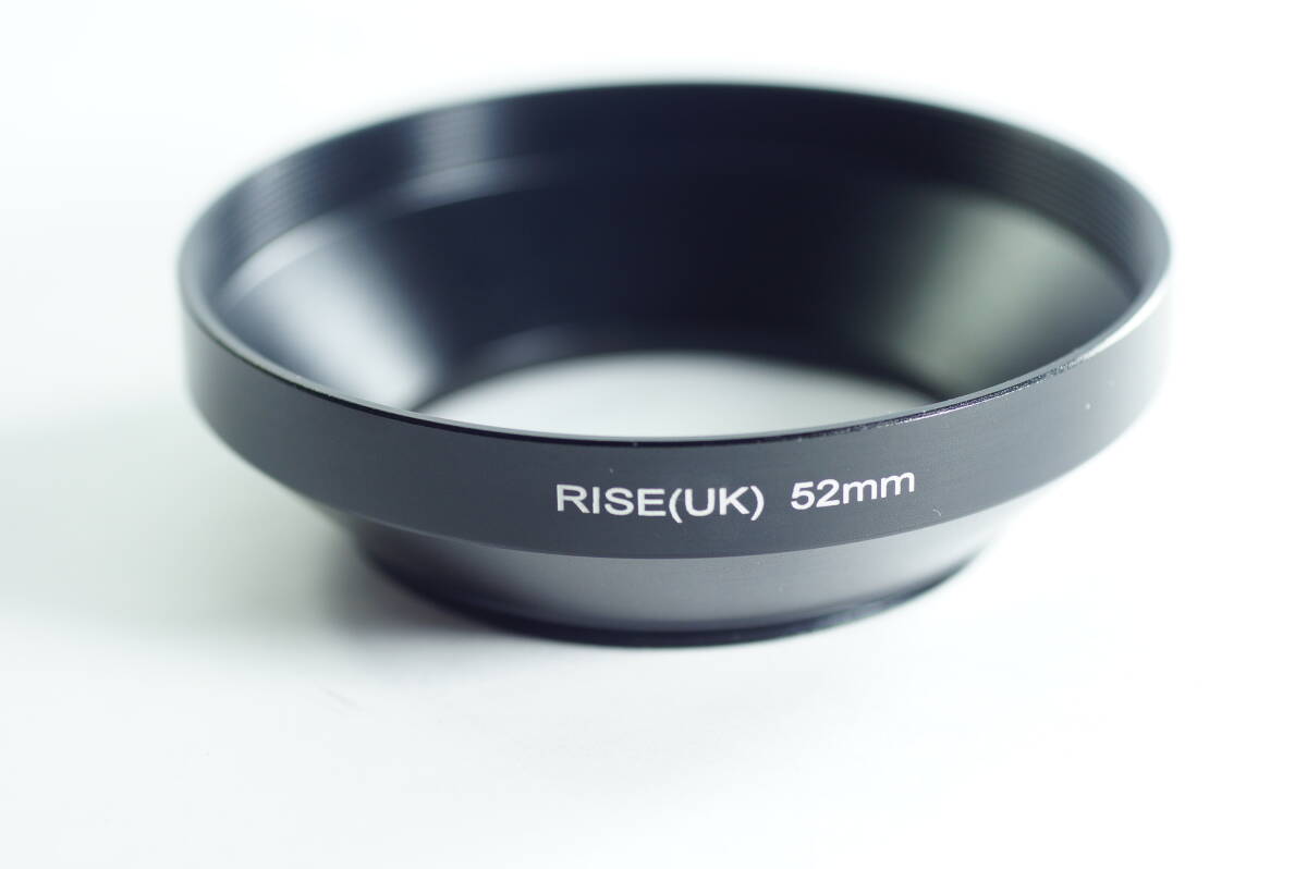 小 MINI-02『とてもキレイ』Rise(UK) 52mm メタルレンズフード