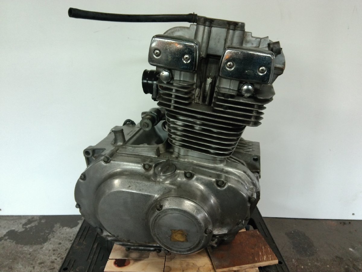 Z8C09 GSX250E エンジン クランキングOK ベース GS25X ザリ ゴキ ※送料は着払いです。T BHN