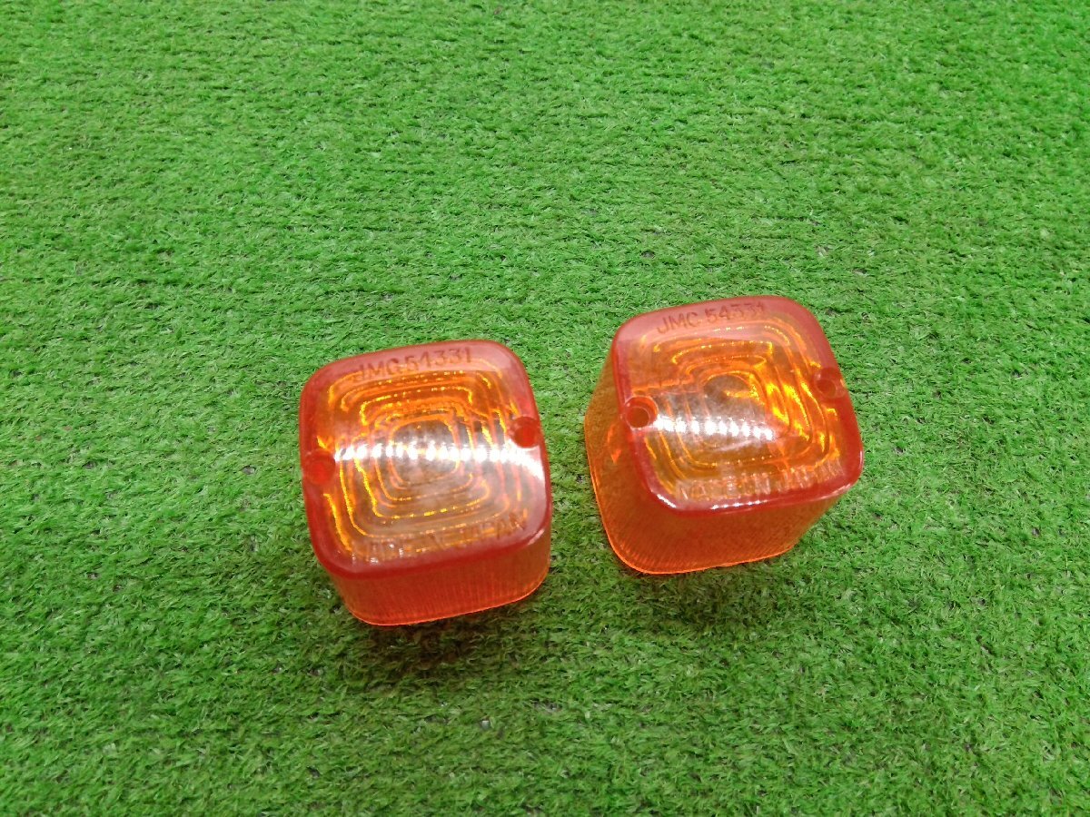 Z8C19 当時物 希少 JMC 角 ウインカーレンズ 美品 2個 T BHN