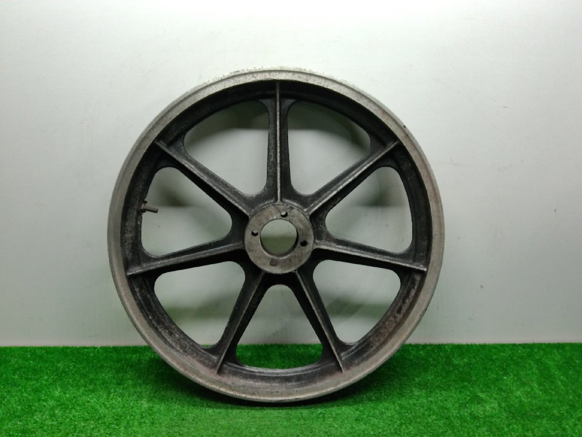 Z8C27 当時物 Z1000MK2 Z750FX-1 モーリス フロントホイール ベース 19×2.15 KZ1000 KZ900 Z1 Z2 T BHN
