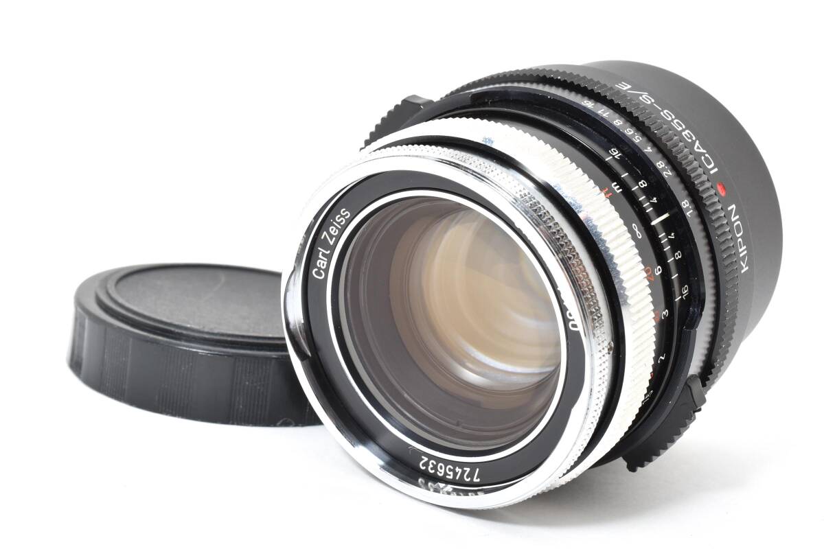 ★希少品★ Carl Zeiss カールツァイス Ultron 50mm F1.8 Icarexマウント ＆ Kipon ICA35S-SONY Eマウント 凹みウルトロン ＃3841