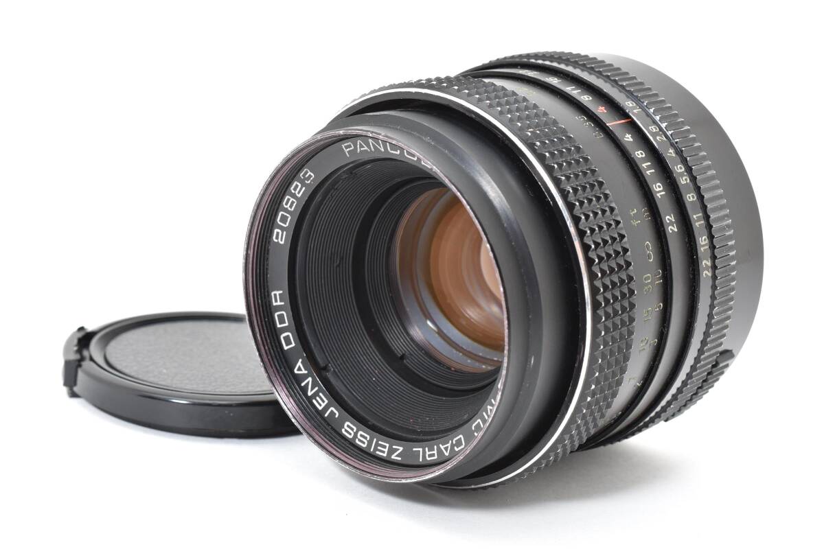 ★希少品★ Carl Zeiss カールツァイス JENA DDR PANCOLAR electric 50mm F1.8 MC M42マウント イエナ パンコラー エレクトリック ＃3843