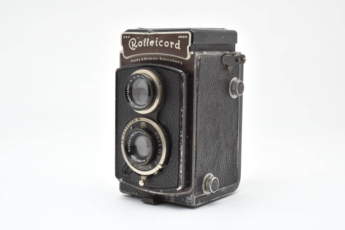 ★希少品★ ROLLEI ローライ ROLLEICORD I / Triotar 75mm F4.5 ローライコード 二眼レフカメラ 現状品 ＃3902