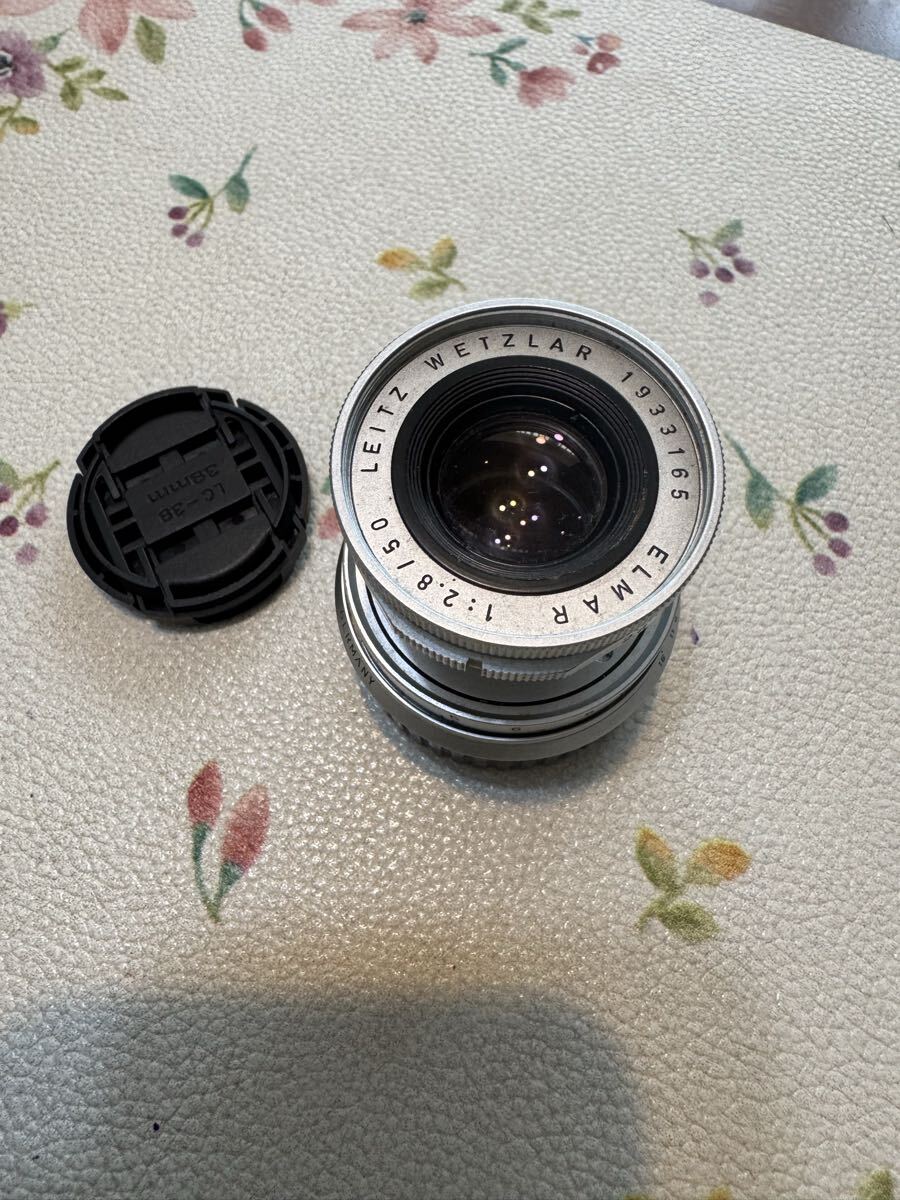 Leica Elmar 50mm f/2.8 Mマウント　ライカ　エルマー　沈胴