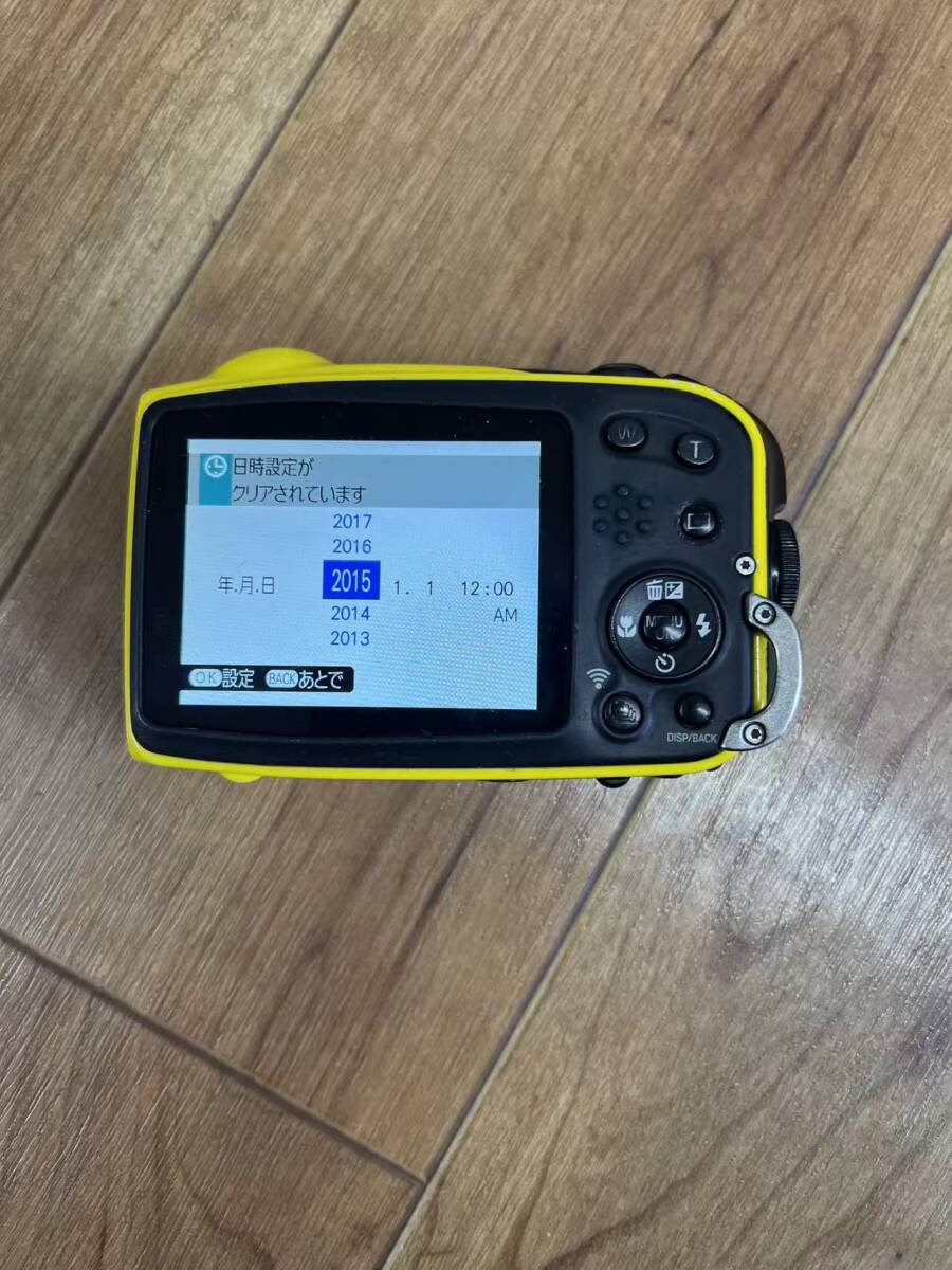秋田発　FUJIFILM 富士フィルム FinePix XP80 防水 WI-FIコンパクトデジタルカメラ 1GB　試撮済　現状渡し