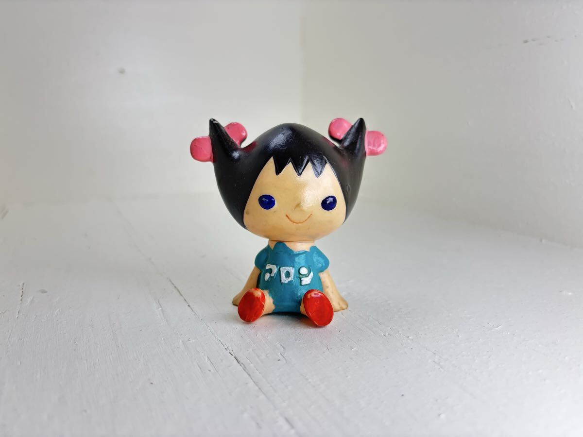 昭和レトロ 当時物 フィギュア アロンちゃん ソフビ 企業物 人形