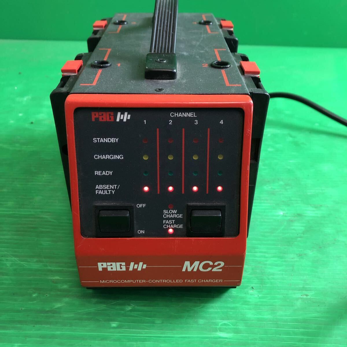 PAG MC2 マイクロコンピューター制御高速充電器 通電確認のみ 現状渡し