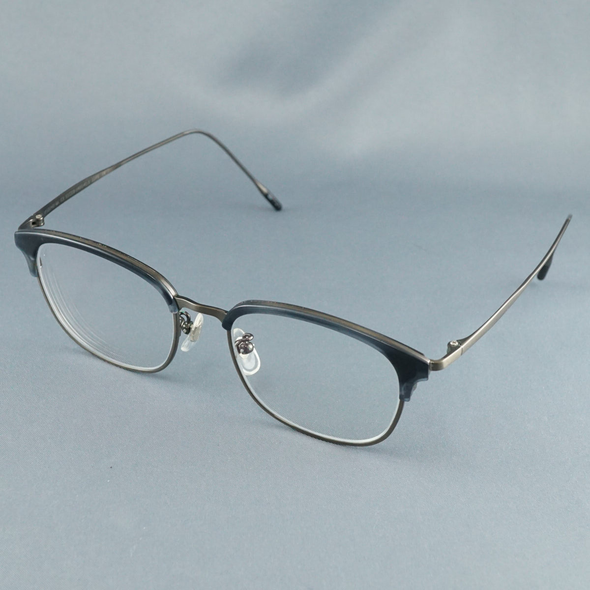 眼鏡 OWNDAYS John Dillinger USED品 JD1034B-0A オンデーズ ユニセックス ブローシェイプ アイウェア 中古 X9125