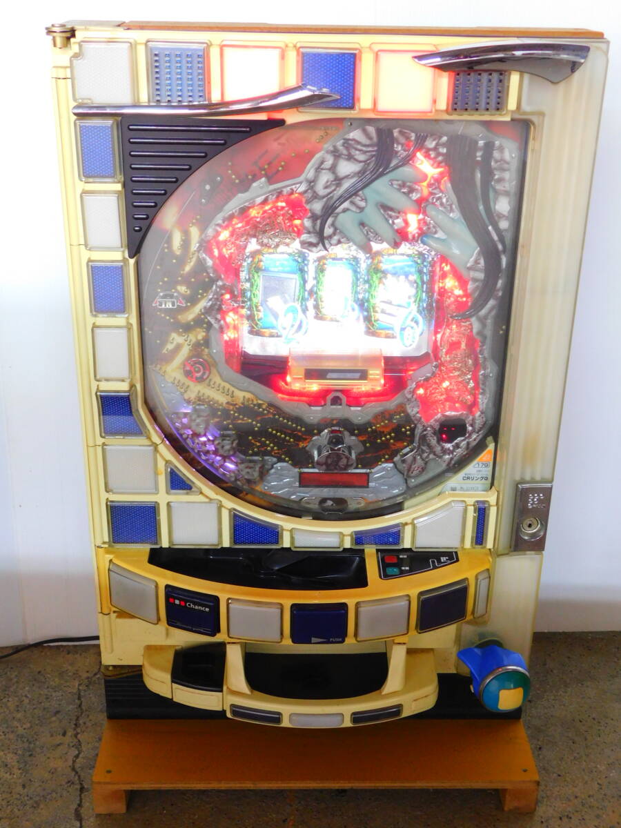 t218 パチンコ実機 藤商事 CRリングG レトロ台 家庭用電源対応