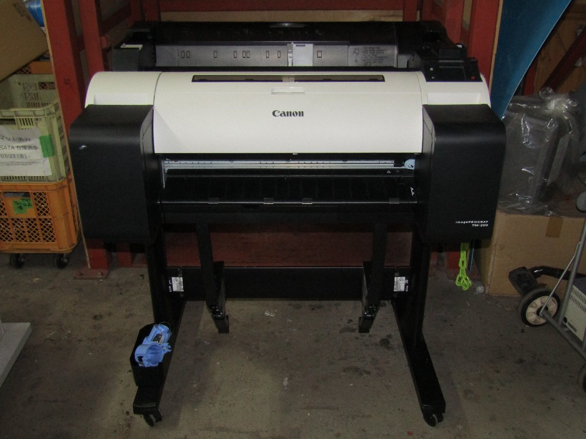 【引取限定・中古】Canon imagePROGRAF 顔料5色 A1ノビ 大判プリンター TM-200 現状目詰まり無