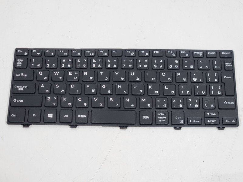 [中古] DELL Vostro 14用 キーボード 日本語 DP/N 0JVXP9 NSK-LQ0SW 交換部品 動作確認済み