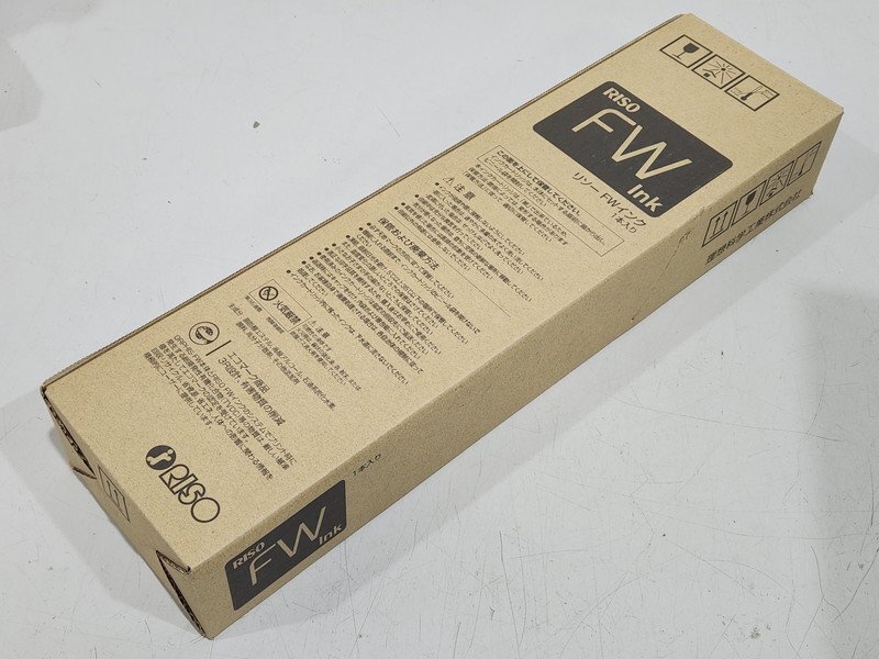 [未使用] RISO リソー 理想科学工業 純正 FWインク シアン S-7276 500ml Kit H (1)