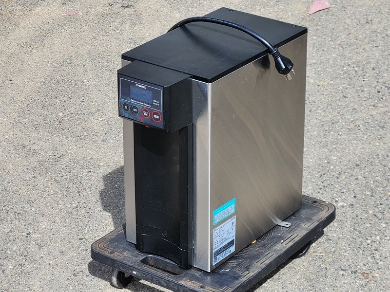 [現状品] iTOMIC イトミック 電気湯沸器 EHWD-14V 屋内用 継続出湯タイプ 単相200V 23年製 お湯出ました 取扱説明書付