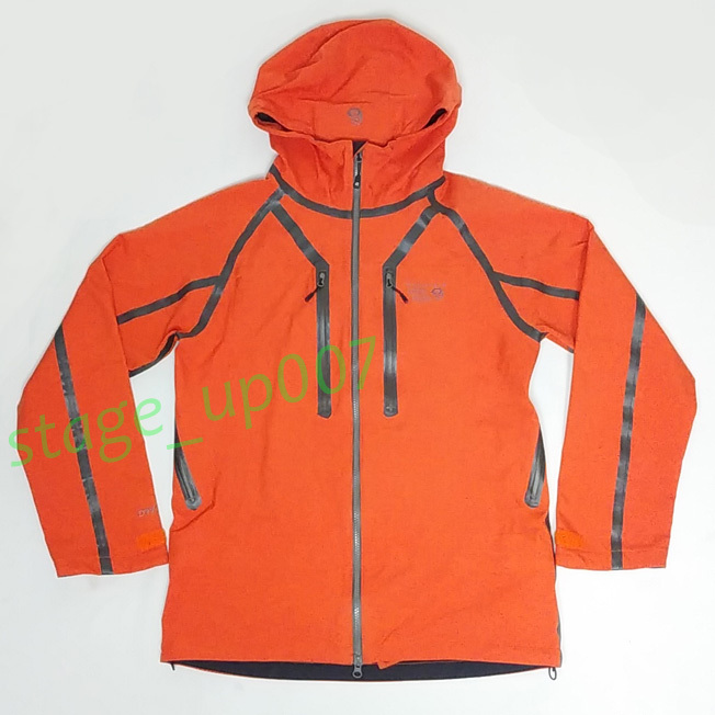 MOUNTAIN HARDWEAR（マウンテンハードウェア）／DRY.Q. ソフトシェル フーテッドジャケット/シンクロスノージャケット/sizeM（キレイめ）