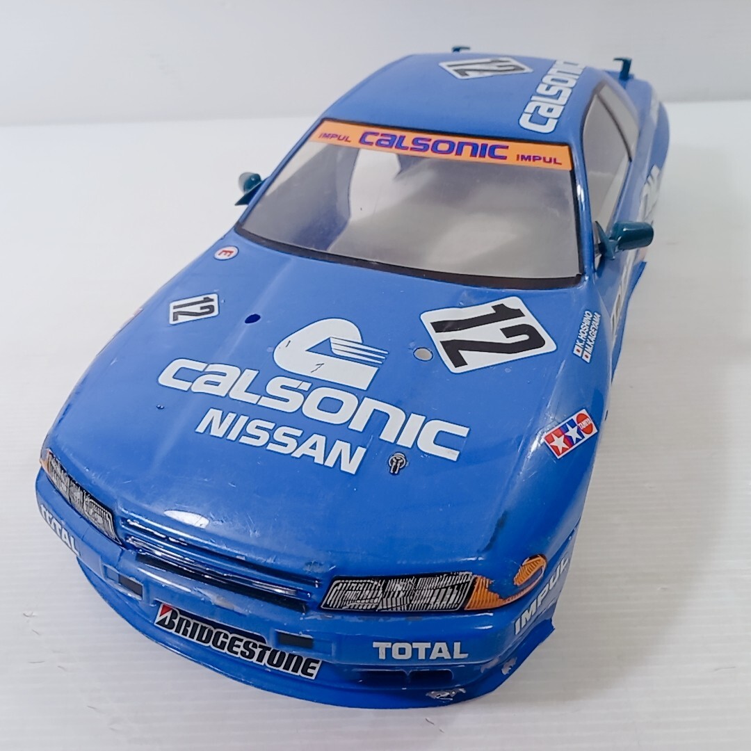 TAMIYA タミヤ ラジコン 日産 スカイラインカルソニック GT-R スペアボディ R32 ラジコン ボディ