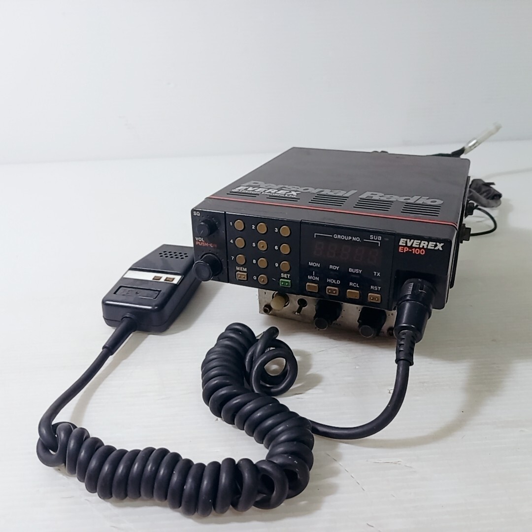 HITACHI 日立 パーソナル無線機 EVEREX EP-100 EHM-0595 BARI-BARI HORN　RS-2000 デジタル・ホーン供給装置