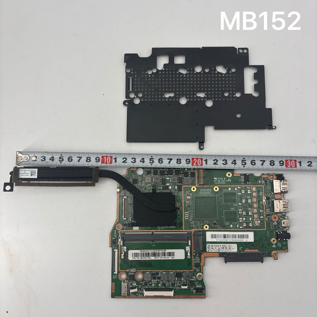 マザーボード？ Lenovo？【MB152】5B20R20R27422？ 330S ARR R72700U？ 4G 4703611？PC部品 パーツ取り 交換 修理 ジャンク品 送料無料
