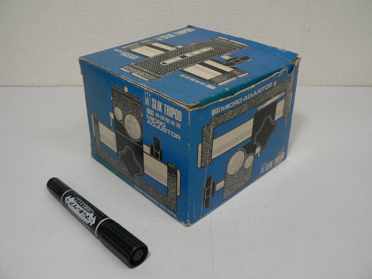 カメラ備品『SLIK TRIPOD 6003 微調整装置 MICRO ADJUSTOR』