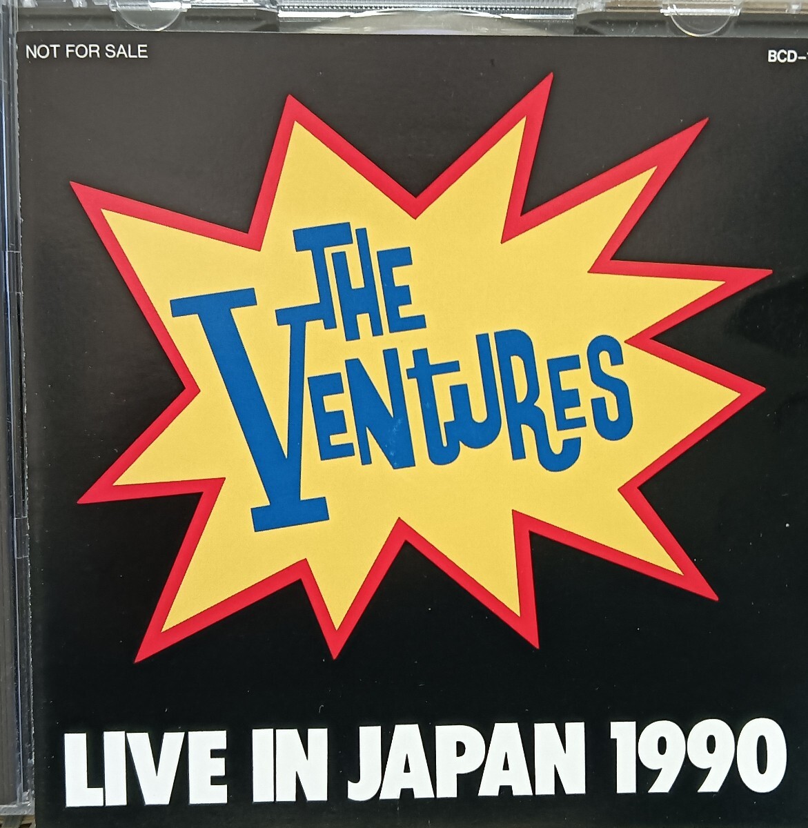 The VENTURES「 LIVE IN JAPAN1990」　未発売の３曲を収録した特典CD(非売品） ザ・ベンチャーズ