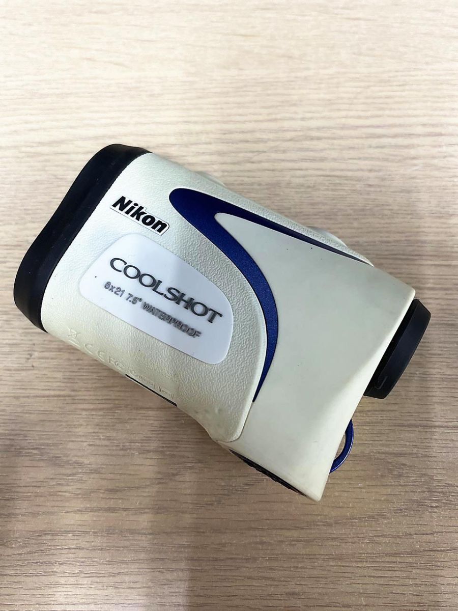 【現状品】 NIKON ニコン COOLSHOT 6×21 7.5 WATERPROOF レーザー距離計 スコープ