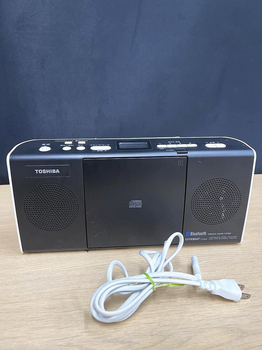 【現状品】 TOSHIBA 東芝 CDラジオ TY-CW26