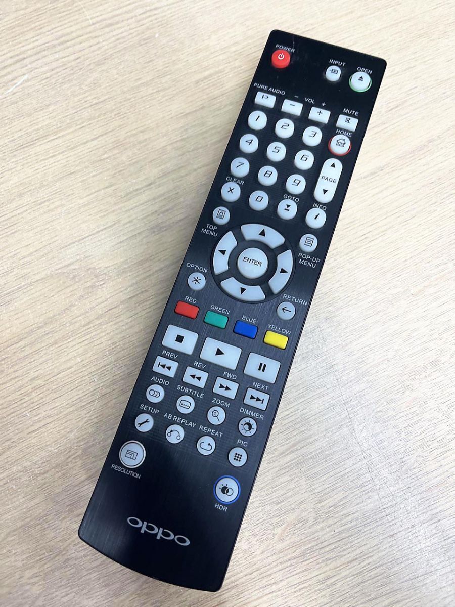 oppo UDP-203 UDP-205用 リモコン Blu-rayディスクプレーヤ用