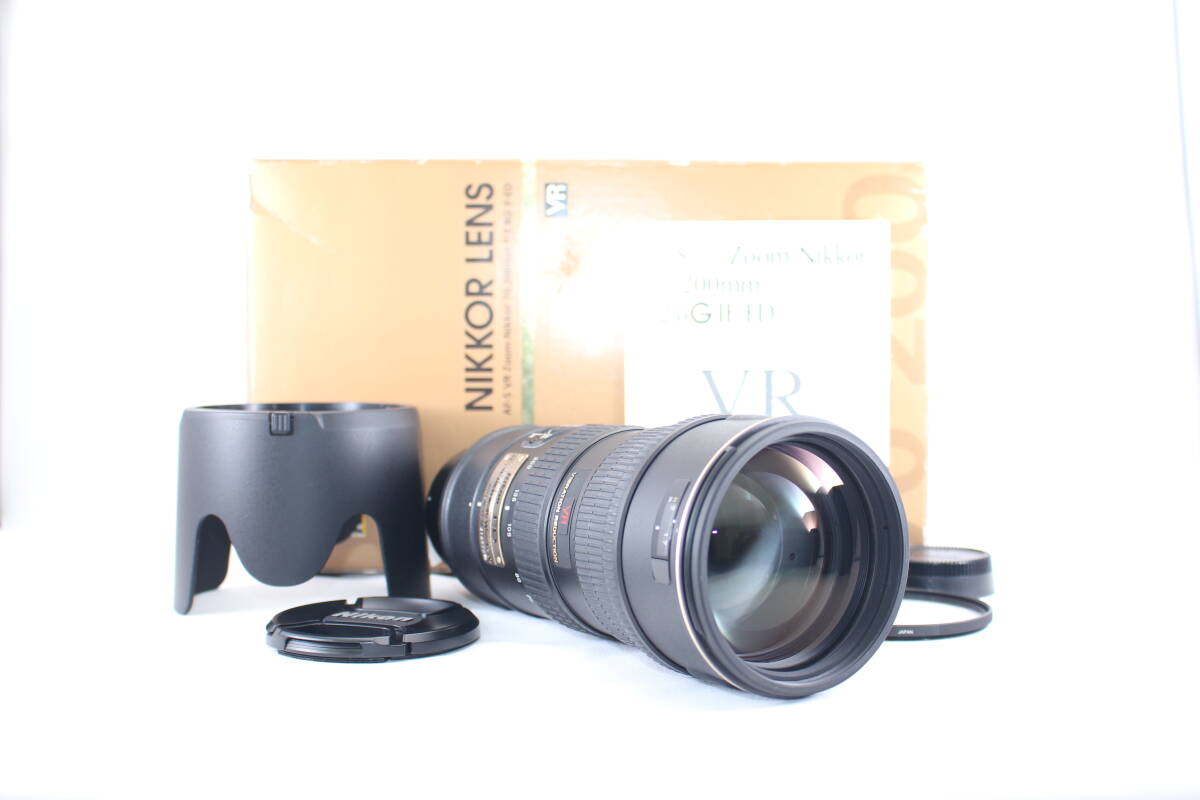 ★超極上★ニコン NIKON AF-S VR NIKKOR 70-200mm F2.8 G ED ★元箱付き★#H781