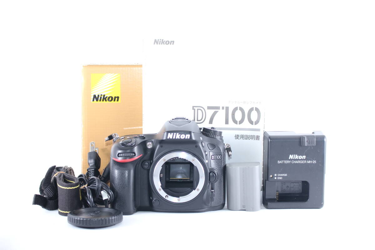 ★極上美品★ニコン NIKON D7100 ボディ ★付属品充実★#H796