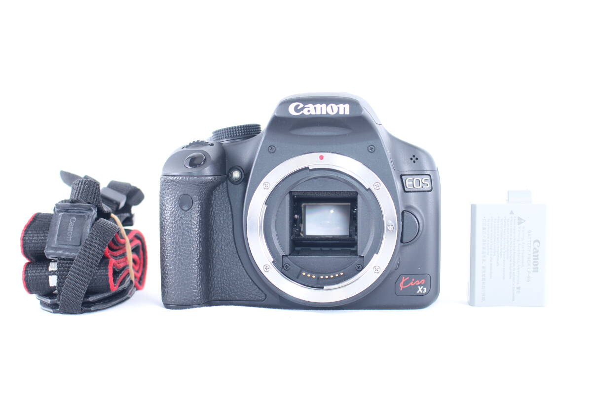 ★極上美品★キャノン CANON EOS KiSS X3 ボディ★完動★#H833