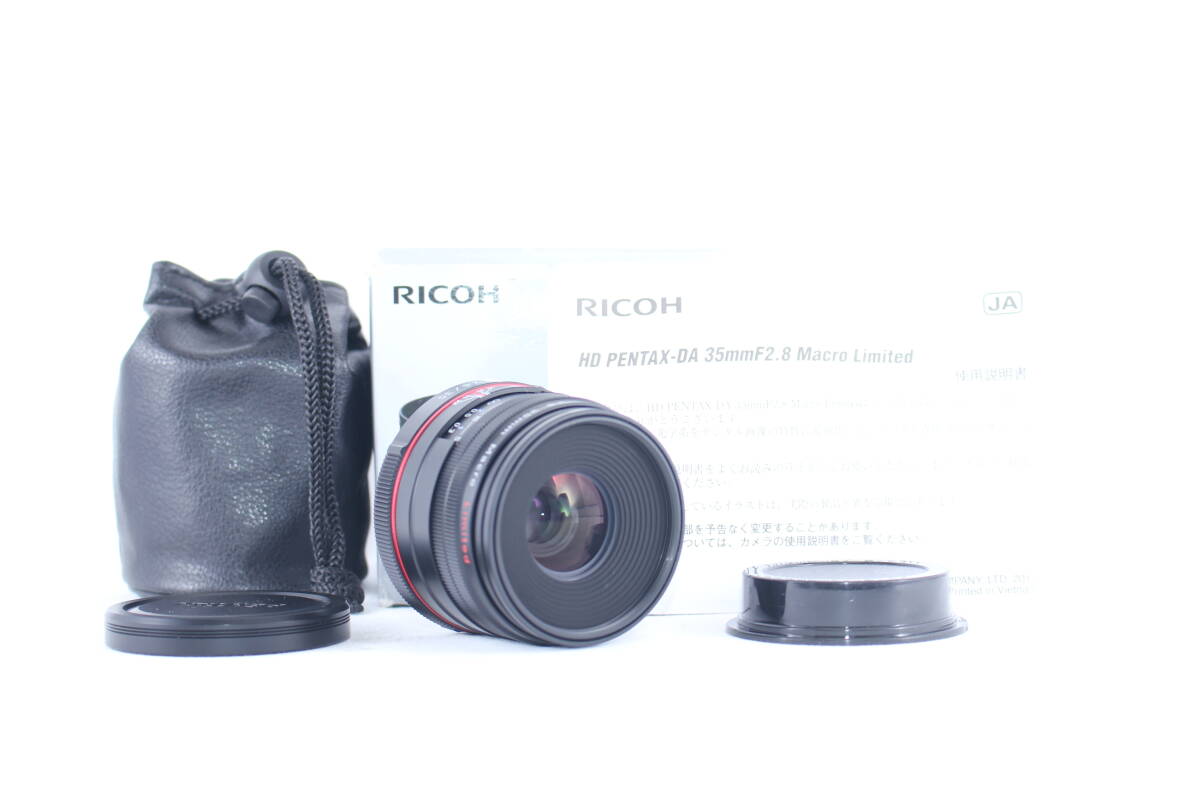★超極上★ペンタックス HD PENTAX-DA 35mm F2.8 Macro Limited ★元箱付き★#H924