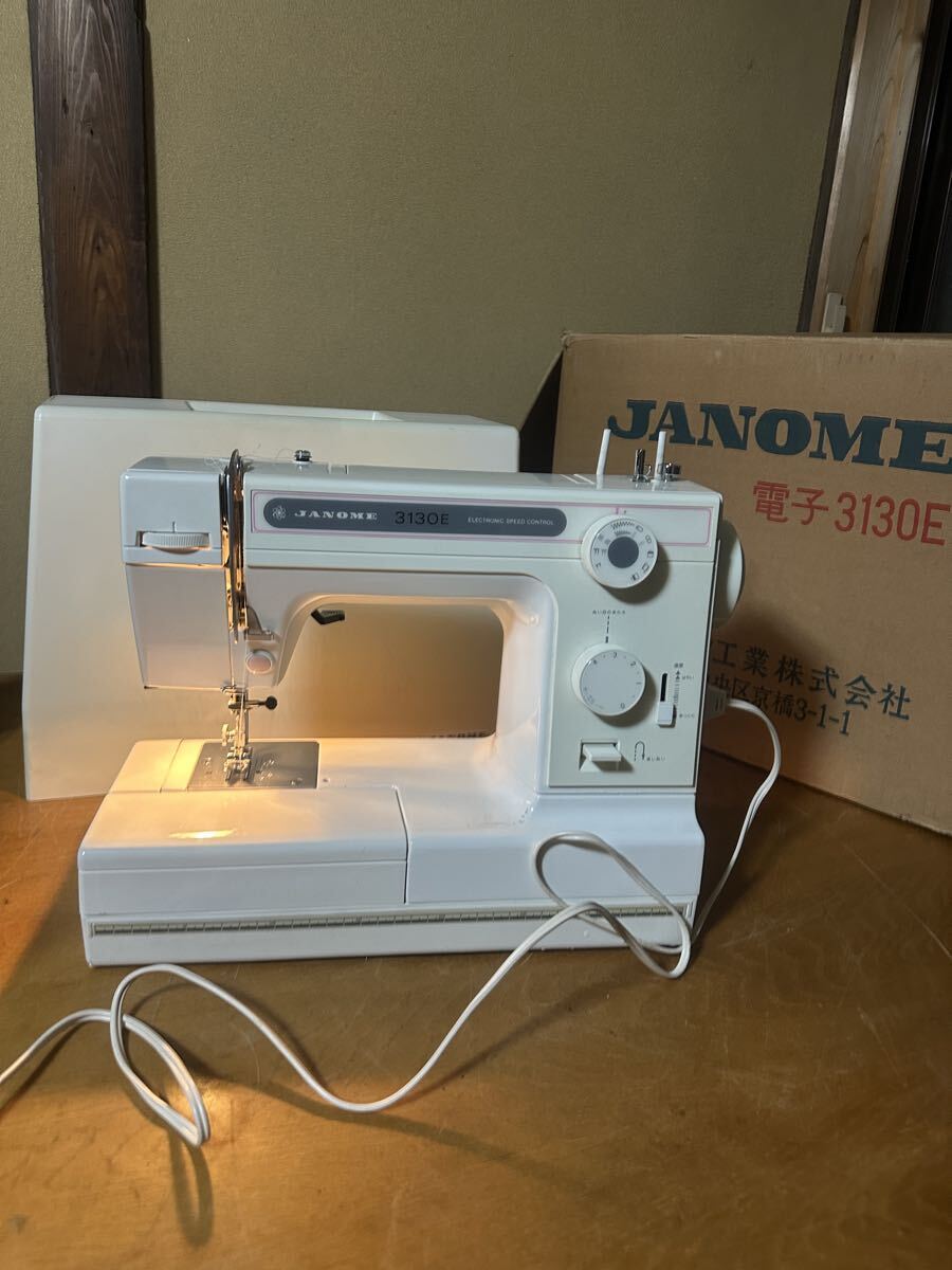 ジャノメミシン　NEW HOME　3130E 動作確認済み