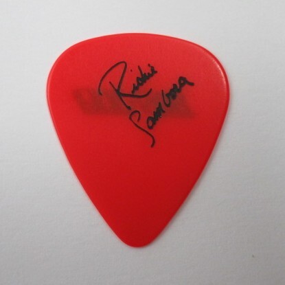 ★ボン・ジョヴィ BON JOVI リッチー・サンボラ Richie Sambora 1984 Super Rock '84 in Japan ギターピック