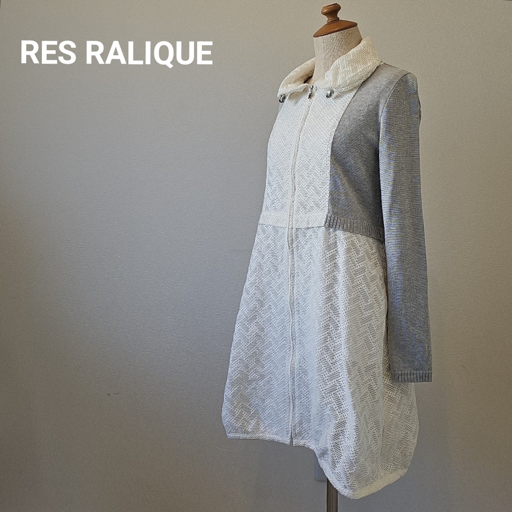 RES RALIQUE レラリック スプリングコート　ジャケット　アウター 羽織 チュニック サイズ9■F4mar4