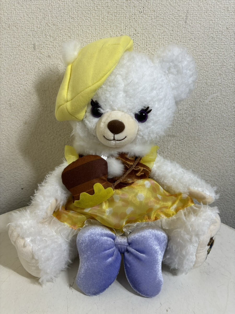 【中古美品】Disney UniBEARsity ディズニー ユニベアシティ プラッシュ ぬいぐるみ タグ付き
