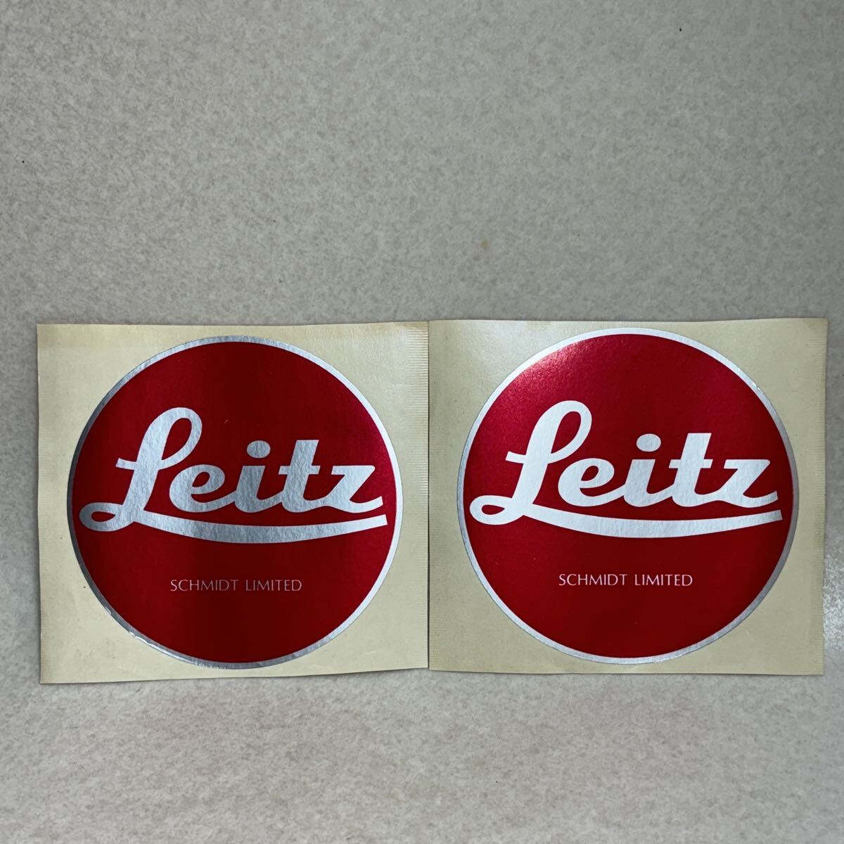 W4 - 2 ）LEICA ライカ LEITZ レイツ ステッカー 2枚