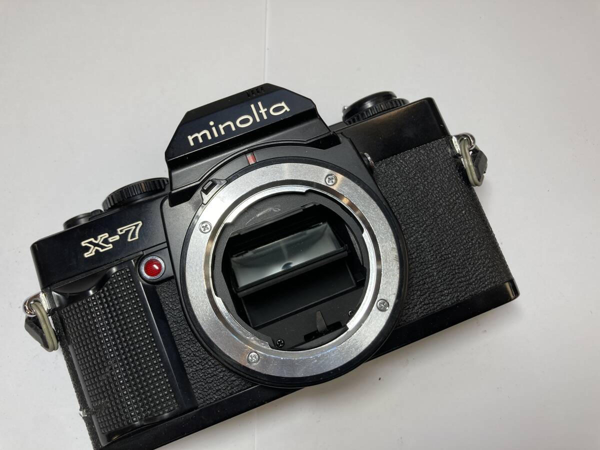 27722) minolta X-7 BLACK