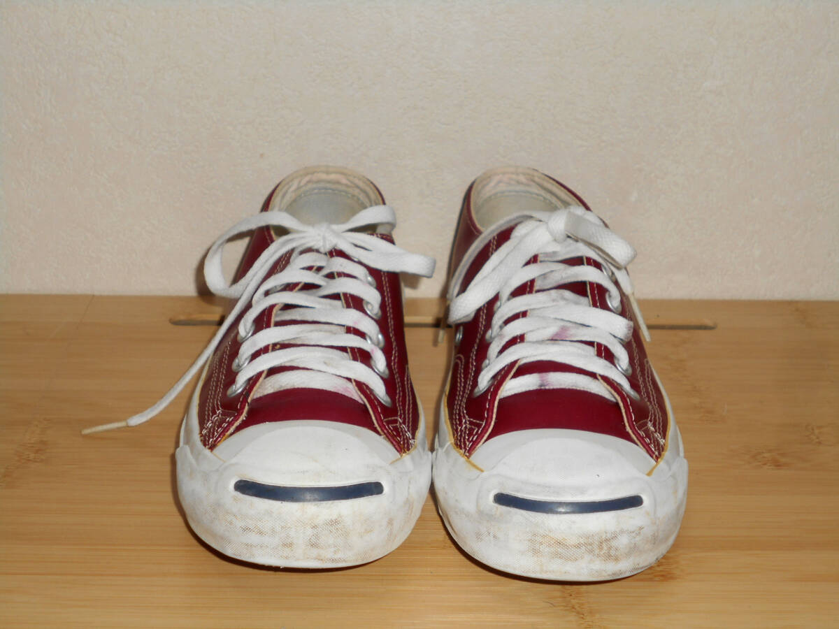 コンバース　 CONVERSE 　ジャックパーセル 　レザースニーカー　1CL491 　 　サイズ 25cm 　　　（３F　2