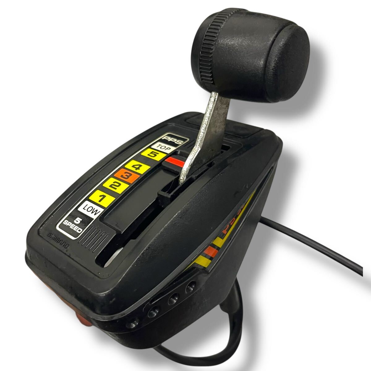 当時物/未使用/SHIMANO/5速/シフター/変速機/昭和自転車/デコチャリ/フラッシャー/スポーツ車/GT/スーパーカー自転車/ビンテージ/レトロ/