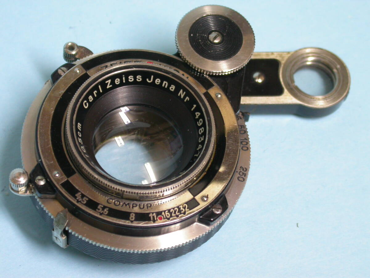 スーパーイコンタ6x9 C [530/2] Ⅰ型から取り外したテッサー105mmF4.5#1498347レンズアセンブリー 玉極上