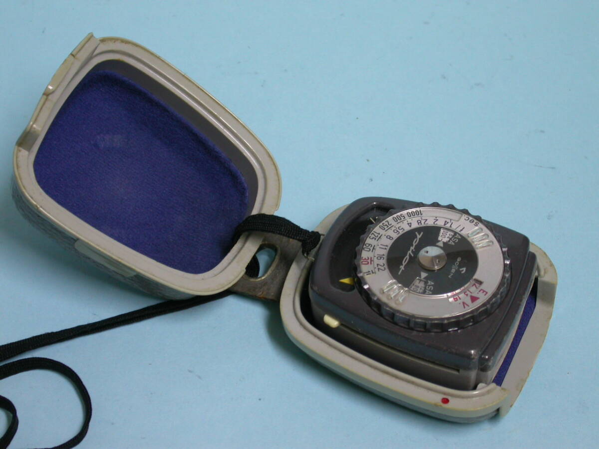 ゴッセンGossen パイロットPilot セレン露出計 ケース付 2